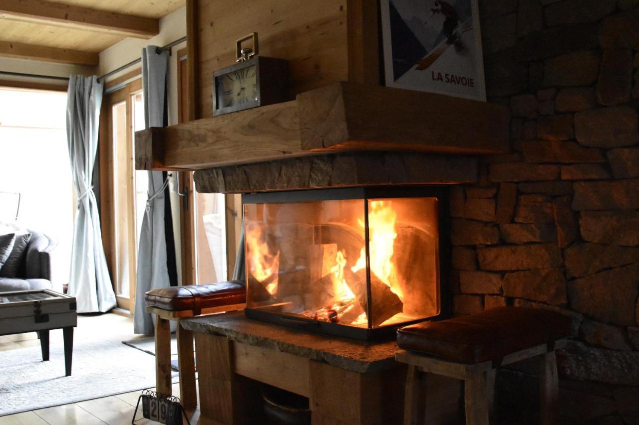 Chalet Beaufort Сен-Мартен-де-Бельвиль Экстерьер фото