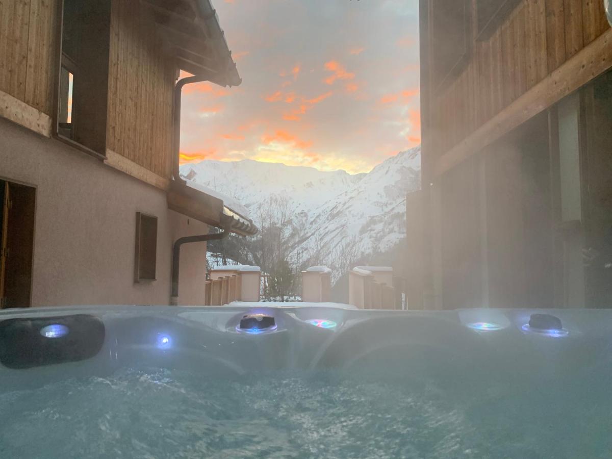 Chalet Beaufort Сен-Мартен-де-Бельвиль Экстерьер фото