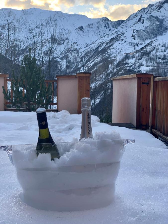 Chalet Beaufort Сен-Мартен-де-Бельвиль Экстерьер фото