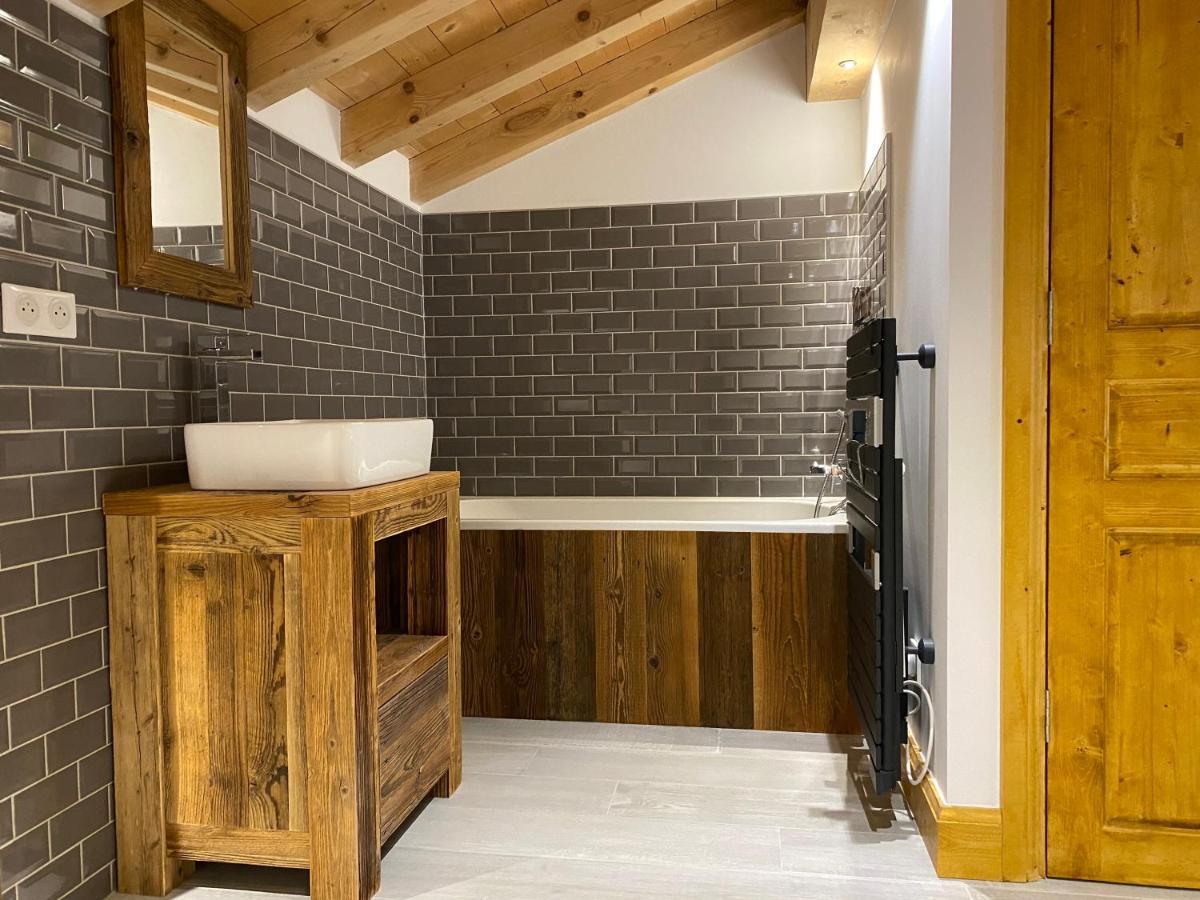 Chalet Beaufort Сен-Мартен-де-Бельвиль Экстерьер фото