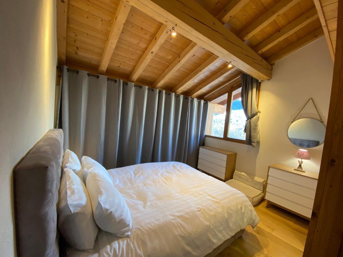 Chalet Beaufort Сен-Мартен-де-Бельвиль Экстерьер фото