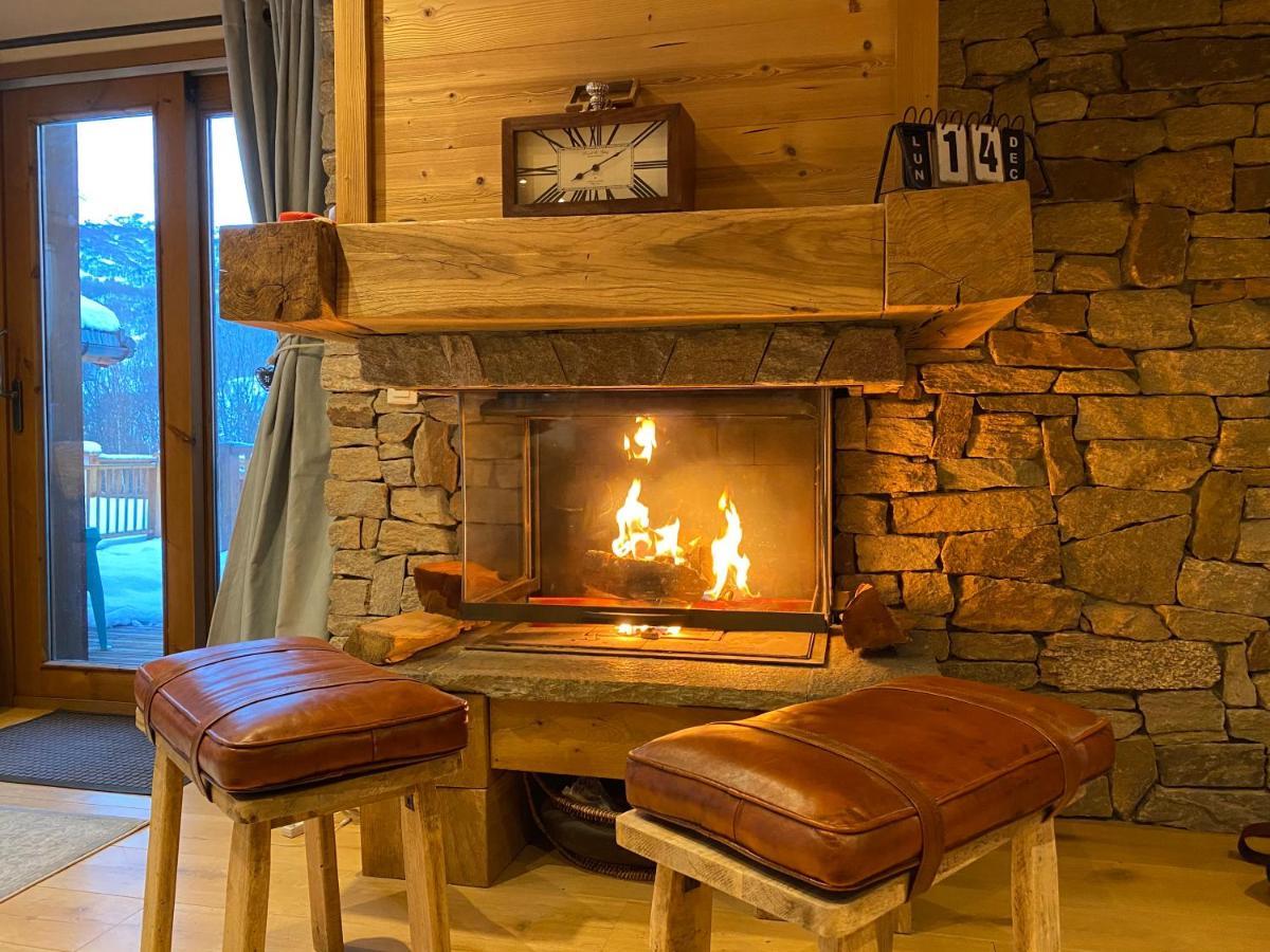 Chalet Beaufort Сен-Мартен-де-Бельвиль Экстерьер фото