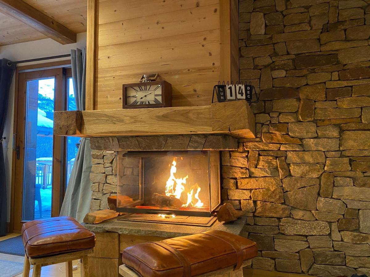 Chalet Beaufort Сен-Мартен-де-Бельвиль Экстерьер фото