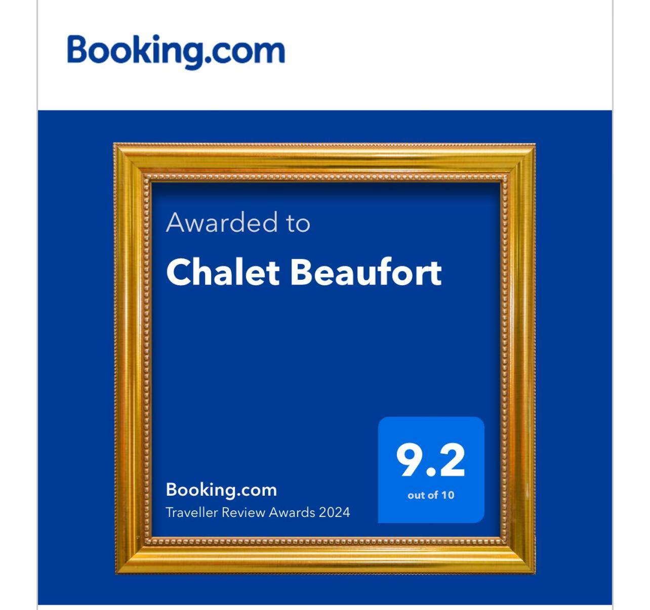 Chalet Beaufort Сен-Мартен-де-Бельвиль Экстерьер фото